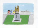48. Hiroshima Bank Workers Monument